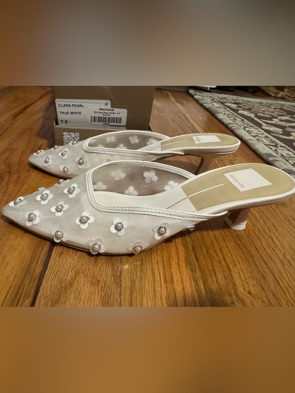 Dolce Vita Clara Pearl Mule Heel